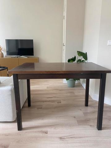 Houten tafel - 110x70cm beschikbaar voor biedingen
