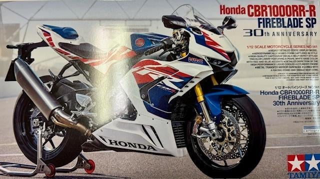 Coelianmodels, Tamiya 14141, Honda Fireblade, 1/12, € 49,99, Nieuw, Ophalen of Verzenden, Tamiya, Groter dan 1:32