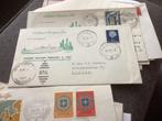 No4263 Holland America Line 6.2.1957 gelopen Bussum klein fo, Ophalen, Beschreven, Nederland