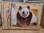 Joadoor 'the beauty' schilderij panda, Ophalen of Verzenden, Zo goed als nieuw