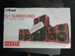 Trust Vigor 5.1 Surround Speakerset - Ophalen, Gebruikt, Complete surroundset, 120 watt of meer, Ophalen
