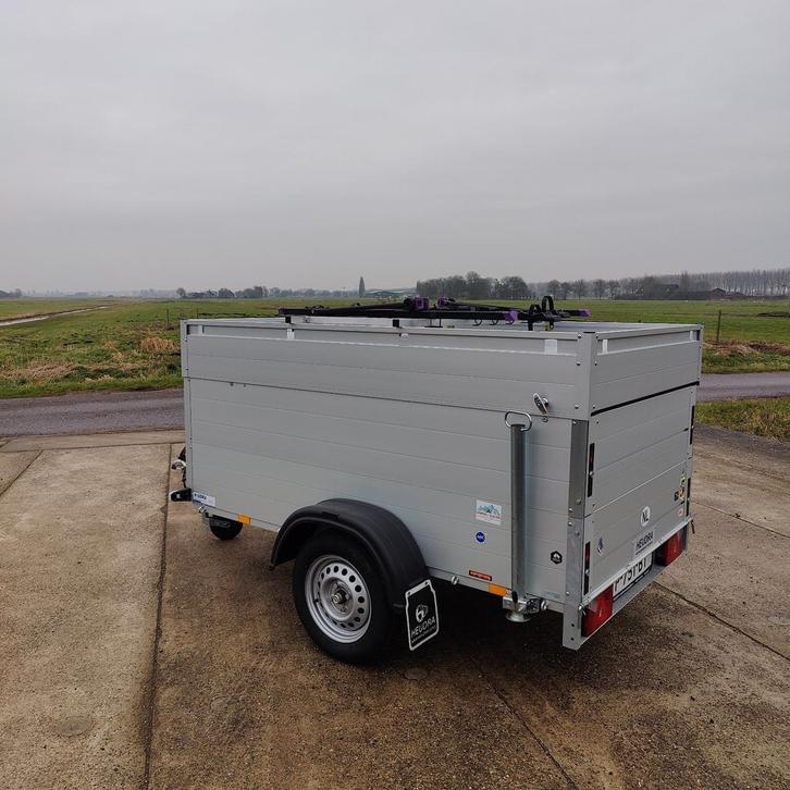 Te huur: Geremde bagage wagen met tempo 100 keuring., Caravans en Kamperen, Verhuur