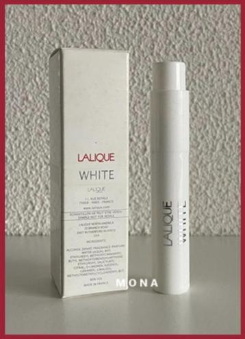 LaliqueWhite parfum sample proefje tester monster beschikbaar voor biedingen
