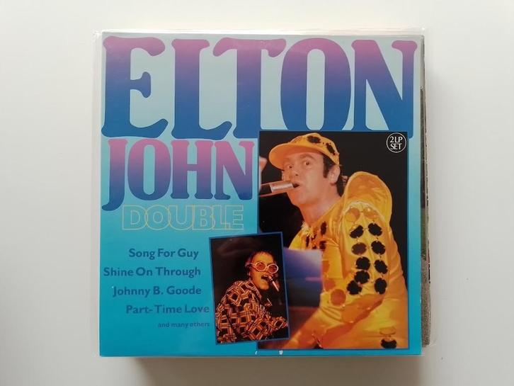 Elton John - Double, Cd's en Dvd's, Vinyl | Pop, Gebruikt, 1980 tot 2000, 12 inch, Ophalen of Verzenden