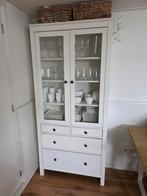 IKEA HEMNES vitrinekast met 3 lades in wit, Ophalen, Gebruikt, 50 tot 100 cm, 150 tot 200 cm