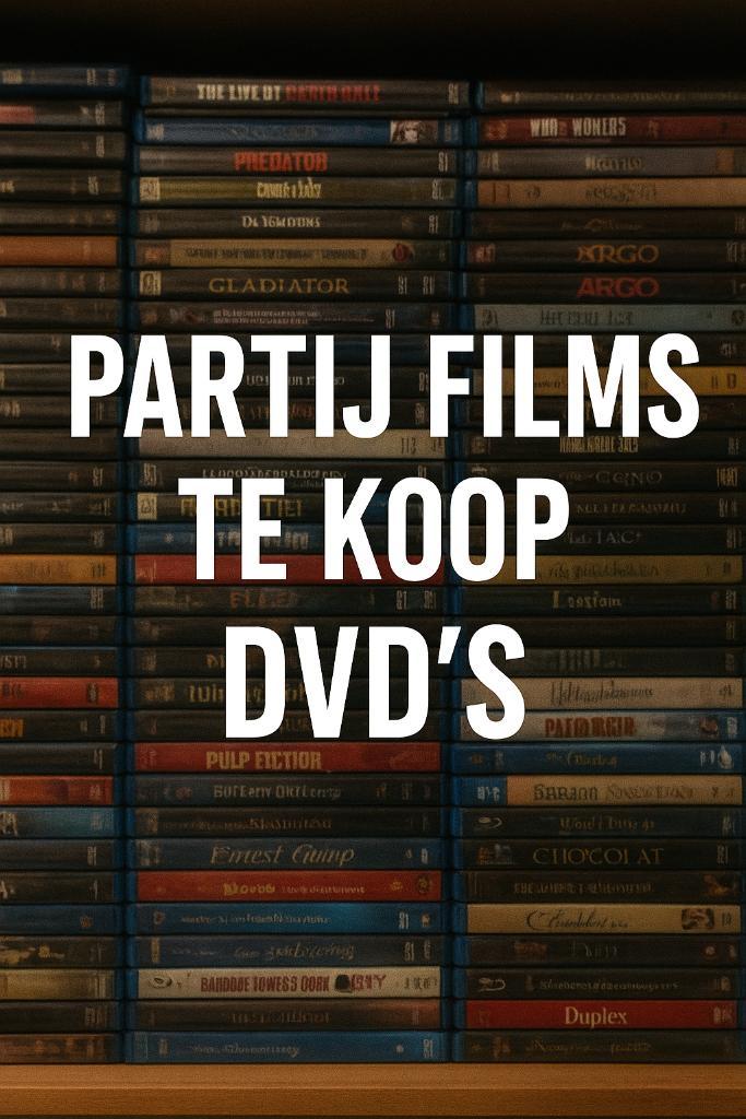Grote Filmcollectie te koop! DVD’s, Cd's en Dvd's, Dvd's | Tv en Series, Gebruikt, Overige genres, Boxset, Alle leeftijden, Ophalen of Verzenden