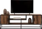 driftwood en metalen tv meubel Otik goossens, Huis en Inrichting, Kasten | Televisiemeubels, Ophalen, Gebruikt, 150 tot 200 cm