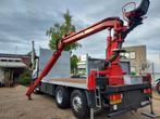 Vrachtwagen DAF CF75 met kraan 242Dkm, Auto's, Automaat, Stof, Diesel, Grijs