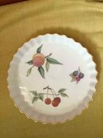 Royal Worcester England porselein vlaai quiche bord, Ophalen, Zo goed als nieuw, Bord(en), Overige stijlen
