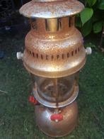 Doorleefde Tower druklamp met mooie roestsluier (Brocante), Antiek en Kunst, Ophalen of Verzenden