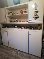 Opvouwbaar bed 90x200 met bovenste plank en matras, Huis en Inrichting, Ophalen, Gebruikt, 90 cm, Eenpersoons