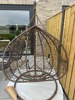 Hangstoel 2-persoons, Tuin en Terras, Ophalen, Gebruikt, Metaal