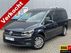 Volkswagen Caddy Maxi 1.4 TSI 7P | Automaat | 7-zits | 1. Ei, Auto's, Gebruikt, 4 cilinders, Met garantie (alle), Blauw