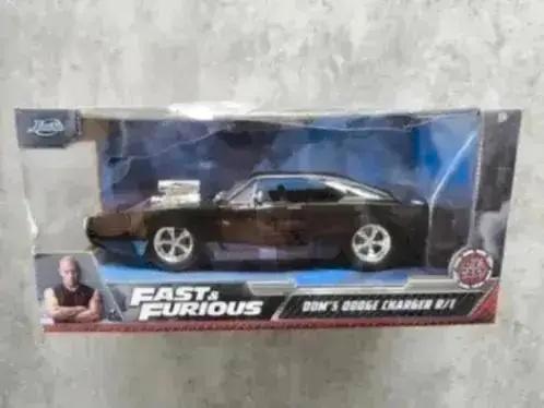 Jada Toys Dom's Dodge Charger R/T Fast & Furious 1/24, Kinderen en Baby's, Speelgoed | Speelgoedvoertuigen, Nieuw, Ophalen of Verzenden