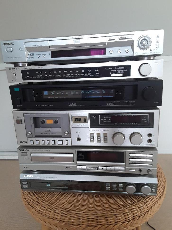 Audio  apparatuur divers., Audio, Tv en Foto, Professionele Audio-, Tv- en Video-apparatuur, Zo goed als nieuw, Audio, Ophalen of Verzenden