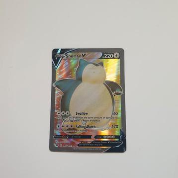 Snorlax V 197/202 Pokémon Sword & Shield. beschikbaar voor biedingen