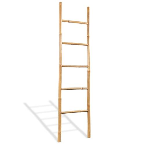 NIEUW Handdoekrek bamboe ladder 150 cm Op=Op!, Huis en Inrichting, Badkamer | Badtextiel en Accessoires, Nieuw, Handdoekenrek