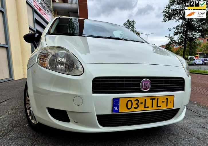 Fiat Grande Punto 1.2 Actual Airco ElecRam Nw Apk, Auto's, Fiat, Particulier, Te koop, Grande Punto, ABS, Airbags, Airconditioning