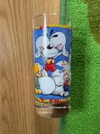 Diddl glas blauw hartjes, Verzamelen, Diddl, Ophalen of Verzenden, Diddl, Zo goed als nieuw, Servies