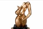 Gouden sculptuur beeld - 60 cm hoog, Antiek en Kunst, Ophalen