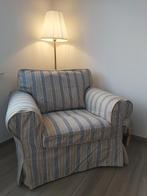 Ektorp fauteuil met 2 hoezen, Ophalen, Gebruikt, Eenpersoons, 75 tot 100 cm