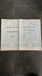 Johann Ludwig Krebs - orgelwerken - klavarskribo, Muziek en Instrumenten, Bladmuziek, Les of Cursus, Orgel, Blues, Gebruikt