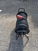 Krachtstroomkabel 60 meter op haspel, Doe-het-zelf en Verbouw, Elektra en Kabels, Ophalen of Verzenden, Kabel of Snoer