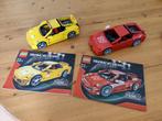 Lego Racers 8143 (2 X auto) Ferrari 1:17  met boekjes  14-5, Kinderen en Baby's, Speelgoed | Duplo en Lego, Ophalen of Verzenden
