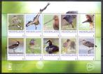 vel persoonlijke zegels postfris vogels in nederland, Postzegels en Munten, Postzegels | Nederland, Ophalen of Verzenden, Na 1940