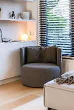 Vt wonen fauteuil stoel boucle MOET SNEL weg, Huis en Inrichting, Ophalen of Verzenden, Zo goed als nieuw, Eén