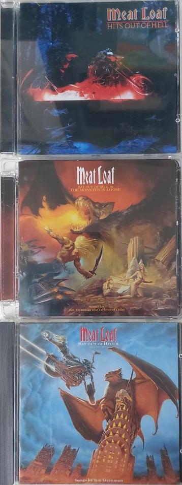Meat Loaf 3x CD DVD - Out of hell 1, 2 en 3 beschikbaar voor biedingen