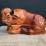 Brocante Franse Michel Caugant terrine - Buffel, Ophalen of Verzenden