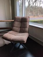 Comfortabele bruine draaifauteuil, Huis en Inrichting, Fauteuils, Ophalen, 75 tot 100 cm, Zo goed als nieuw, Metaal