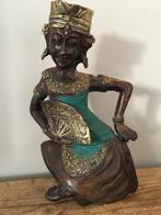 Bronzen Sculptuur Thailand Danseres, Ophalen of Verzenden