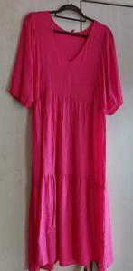 By jeltje wibra jurk jurkje roze fuchsia paars 50 52, Verzenden, Gedragen, Roze, Jurk