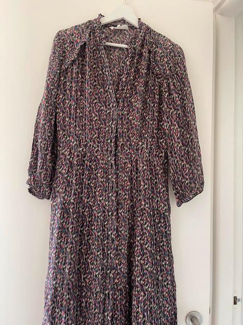 BA&SH multicolor jurk maat 1, Kleding | Dames, Jurken, Zo goed als nieuw, Overige kleuren, Onder de knie, Verzenden