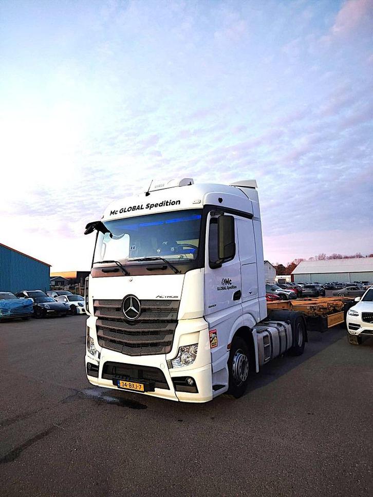 IN PRIJS VERLAAGD! Mercedes-Benz Actros 1843 bj. 2015 APK'26, Auto's, Vrachtwagens, Particulier, Mercedes-Benz, Diesel, Euro 6
