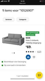 Kivik bank hoes nieuw in doos 2 zits, Ophalen, Nieuw, 75 tot 100 cm, Tweepersoons