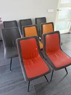 Xooon eetkamerstoelen 8 stuks verschillende kleuren, Ophalen, Gebruikt, Overige kleuren, Vijf, Zes of meer stoelen