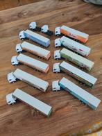 10 model Em-té vrachtwagens, reclame Trucks, speelgoed, 1:87, Ophalen of Verzenden, Gebruikt, Auto, Overige merken