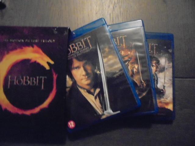 the HOBBIT trilogie op 3x 2 BR's, Cd's en Dvd's, Blu-ray, Zo goed als nieuw, Actie, Ophalen of Verzenden
