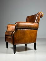 Fauteuil schapenleer klassiek, Huis en Inrichting, Fauteuils, Ophalen, Gebruikt, 75 tot 100 cm