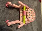 Poppenstoel voor aan tafel te hangen, Ophalen, Zo goed als nieuw, Babypop