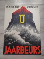 Jaarbeurs Utrecht.  Oud Affiche.  Ontwerp J. Pander, Ophalen of Verzenden, Zo goed als nieuw, A1 t/m A3, Reclame