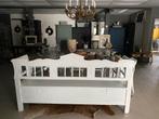 Brocante klepbank Blanc, Ophalen of Verzenden