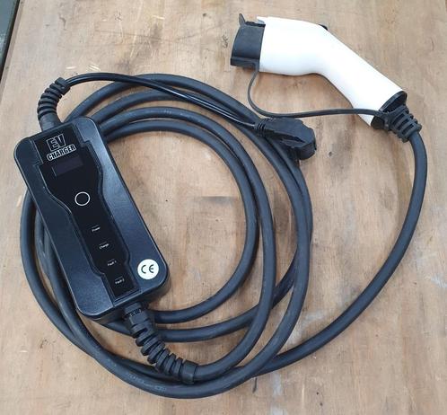 Mobiele EV oplader Type 1, Auto diversen, Laadpalen, Gebruikt, Laadkabel, Ophalen of Verzenden