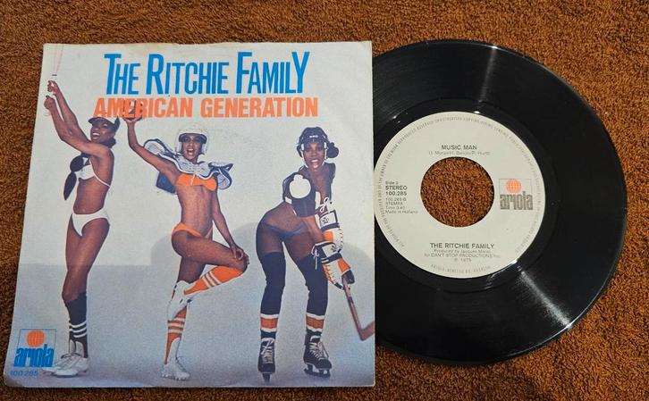 The Ritchie family - single, Cd's en Dvd's, Vinyl Singles, Gebruikt, Pop, 7 inch, Ophalen of Verzenden