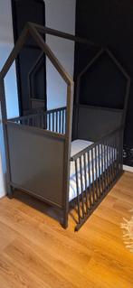 Stokke home ledikant hazy grey, Ophalen, Zo goed als nieuw, Ledikant