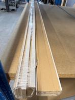 Plinten wit 2400x90x15 mm, Doe-het-zelf en Verbouw, Plinten en Afwerking, Ophalen, Nieuw, Mdf, 200 tot 250 cm