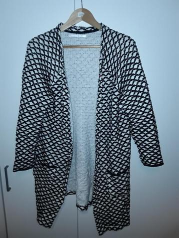 ONLY Zwart/Wit Vest Met Print Maat XL beschikbaar voor biedingen